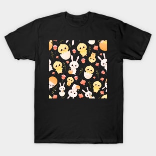 childish easter pattern T-Shirt